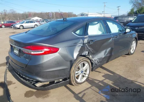2018 Ford Fusion Se из США, поврежденный, VIN 3FA6P0H79JR284534
